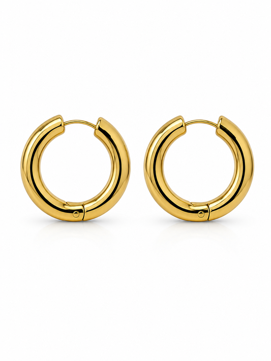 ARGOLLAS INFLADAS 28MM DORADO II