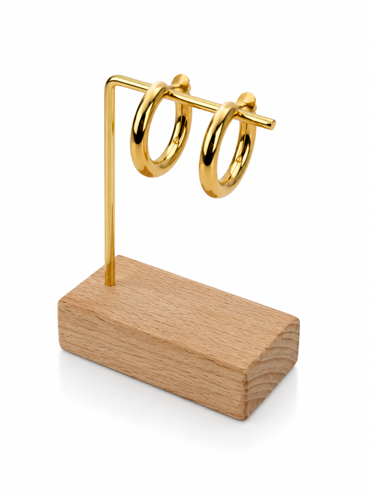 ARGOLLAS INFLADAS 28MM DORADO II