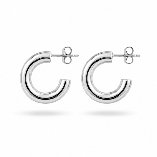 ARGOLLAS SEMI INFLADAS 20MM PLATEADO II