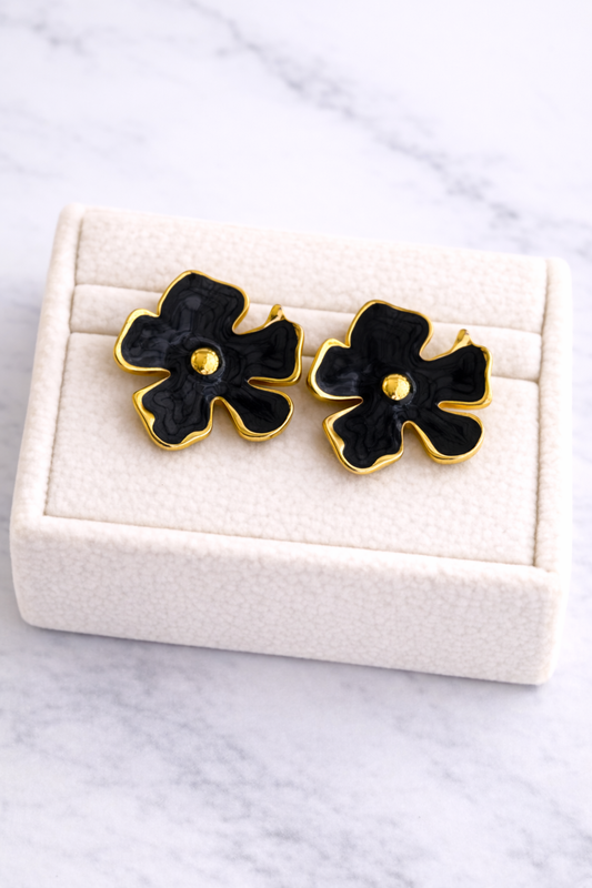 AROS FLOR NEGRO