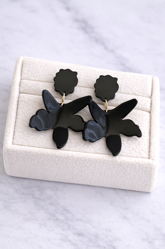 AROS FLOR NEGRO