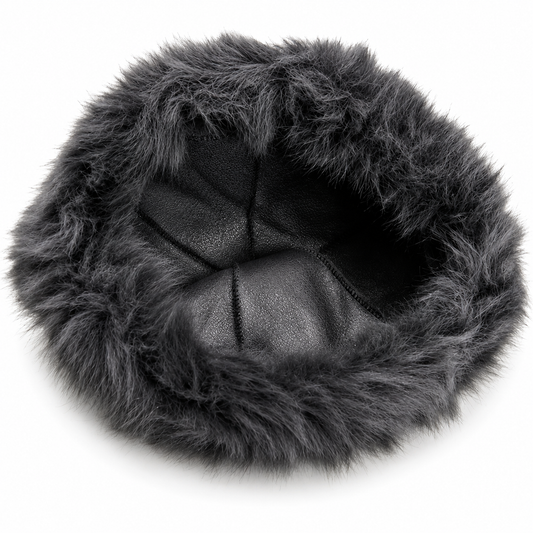 GORRO RUSO GRIS