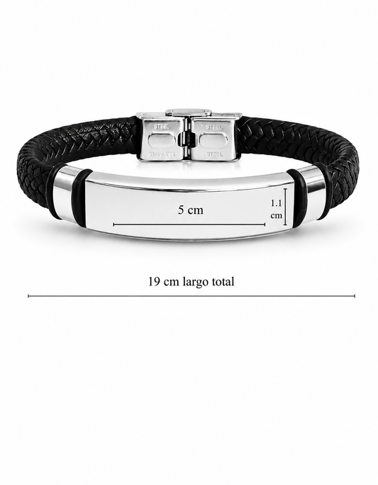 PULSERA MIRADA PERSONALIZADO TRENZADO