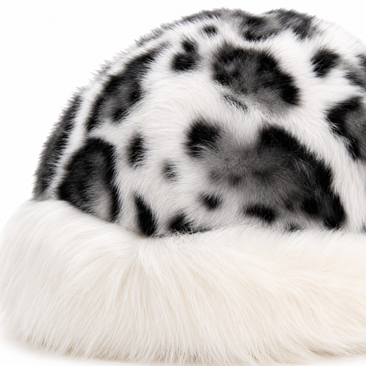 GORRO RUSO PRINT BLANCO