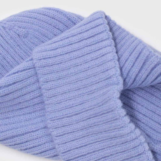 BEANIE CANELÉ AZUL CIELO
