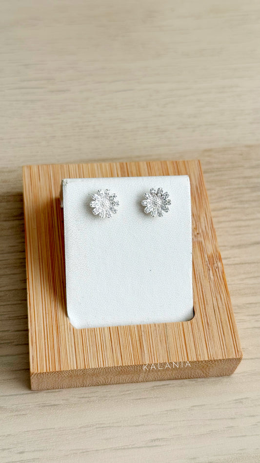 AROS MARGARITA CIRCONES PLATA 925