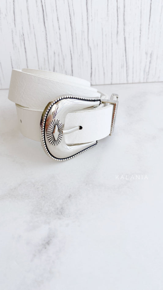 CINTURÓN BAS BLANCO