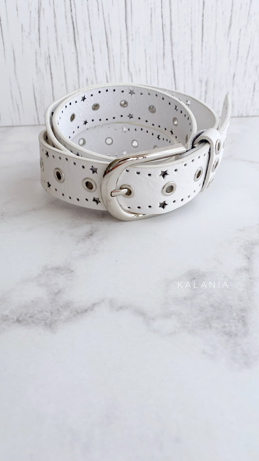 CINTURÓN BLANCO ESTRELLAS II