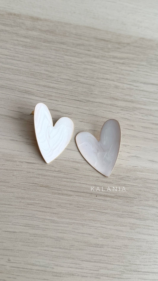 AROS CORAZÓN BLANCO