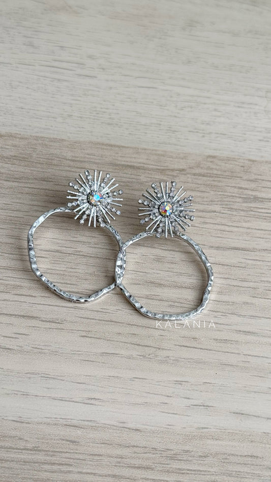 AROS CIRCONES II PLATEADO