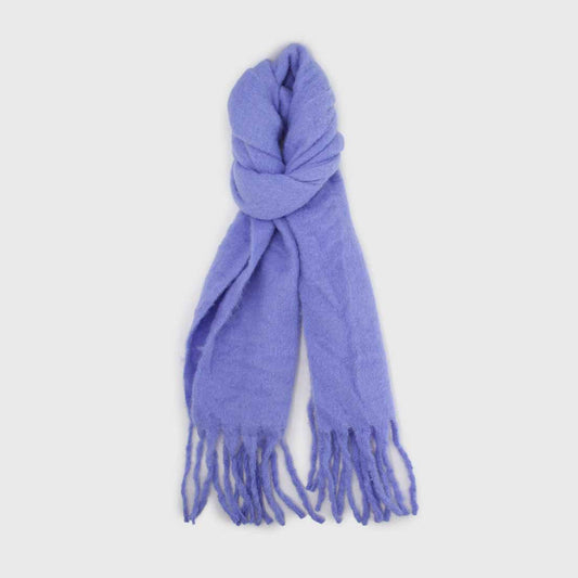 BUFANDA ALPACA AZUL CIELO