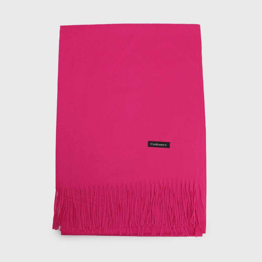 BUFANDA CASHMERE FUCSIA