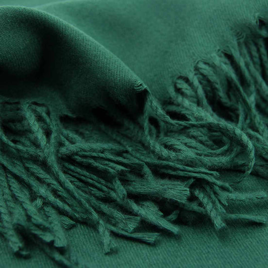 BUFANDA CASHMERE VERDE