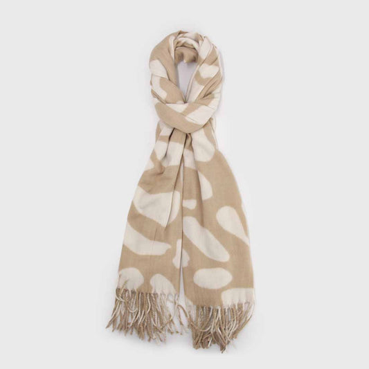 BUFANDA CASHMERE ANIMAL PRINT CC