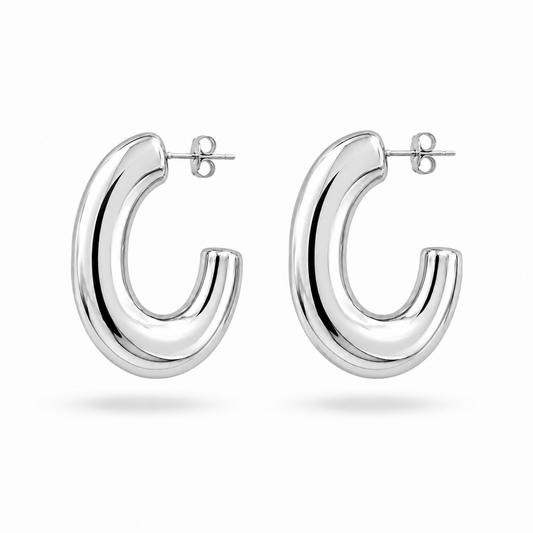 ARGOLLAS MAXI INFLADAS 35MM PLATEADO