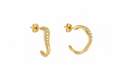 ARGOLLAS IRREGULAR 2 CM DORADO