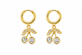 AROS ARGOLLAS CEREZA DORADO