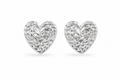 AROS CORAZÓN II PLATEADO