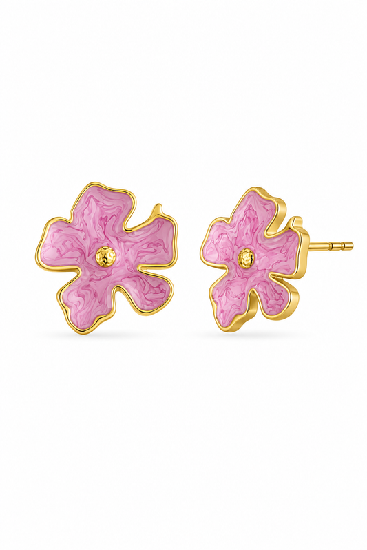 AROS FLOR ROSADO II