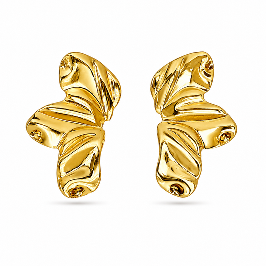 AROS LARGO 45MM DORADO