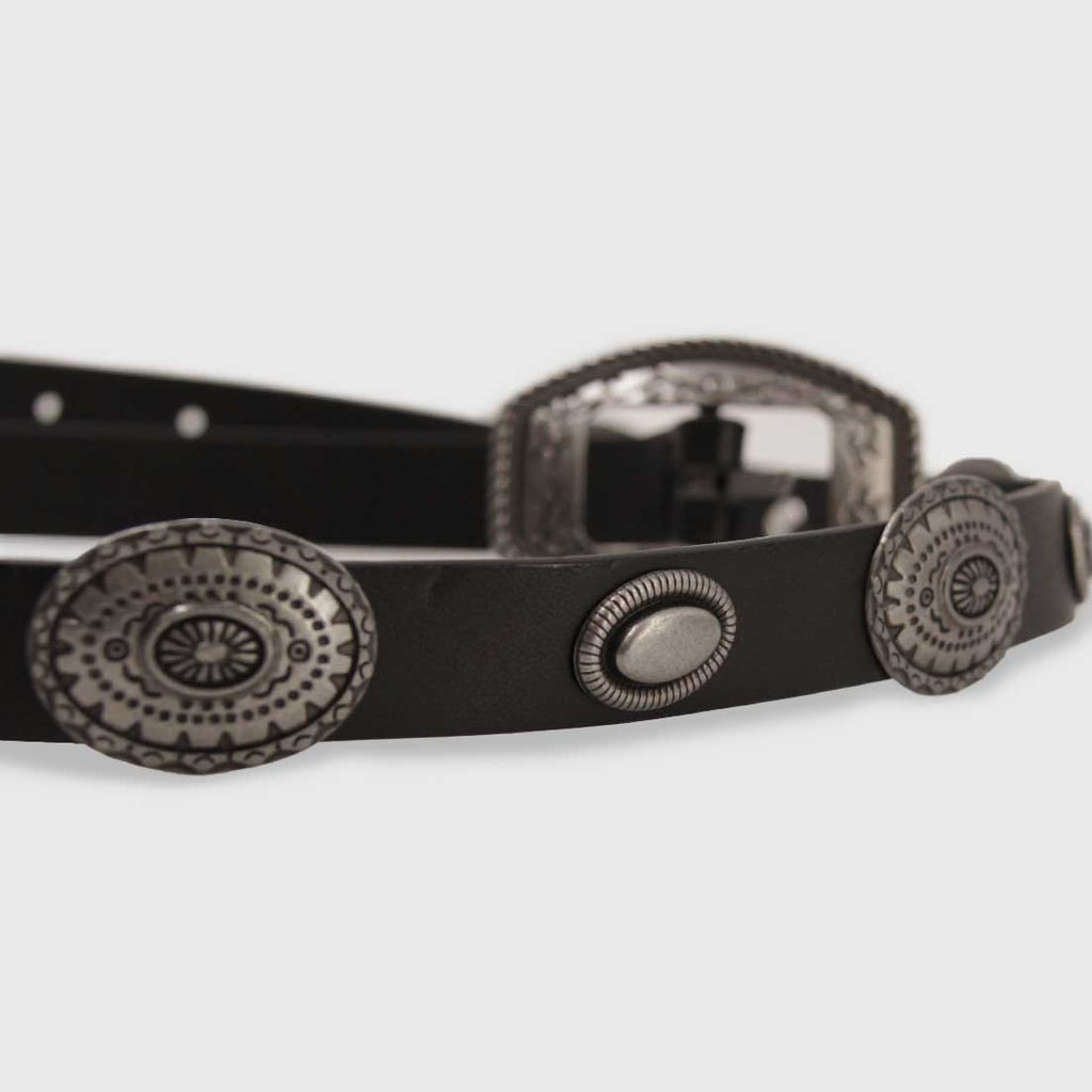 CINTURÓN BOHO NEGRO SIM