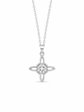 CADENA NUDO DE BRUJA CIRCÓN PLATA 925