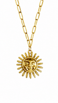 CADENA SOL ACERO INOXIDABLE DORADO