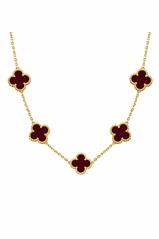 COLLAR 5 FLOR BURDEO