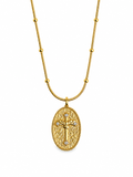 CADENA CRUZ II DORADO