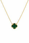 COLLAR FLOR VERDE