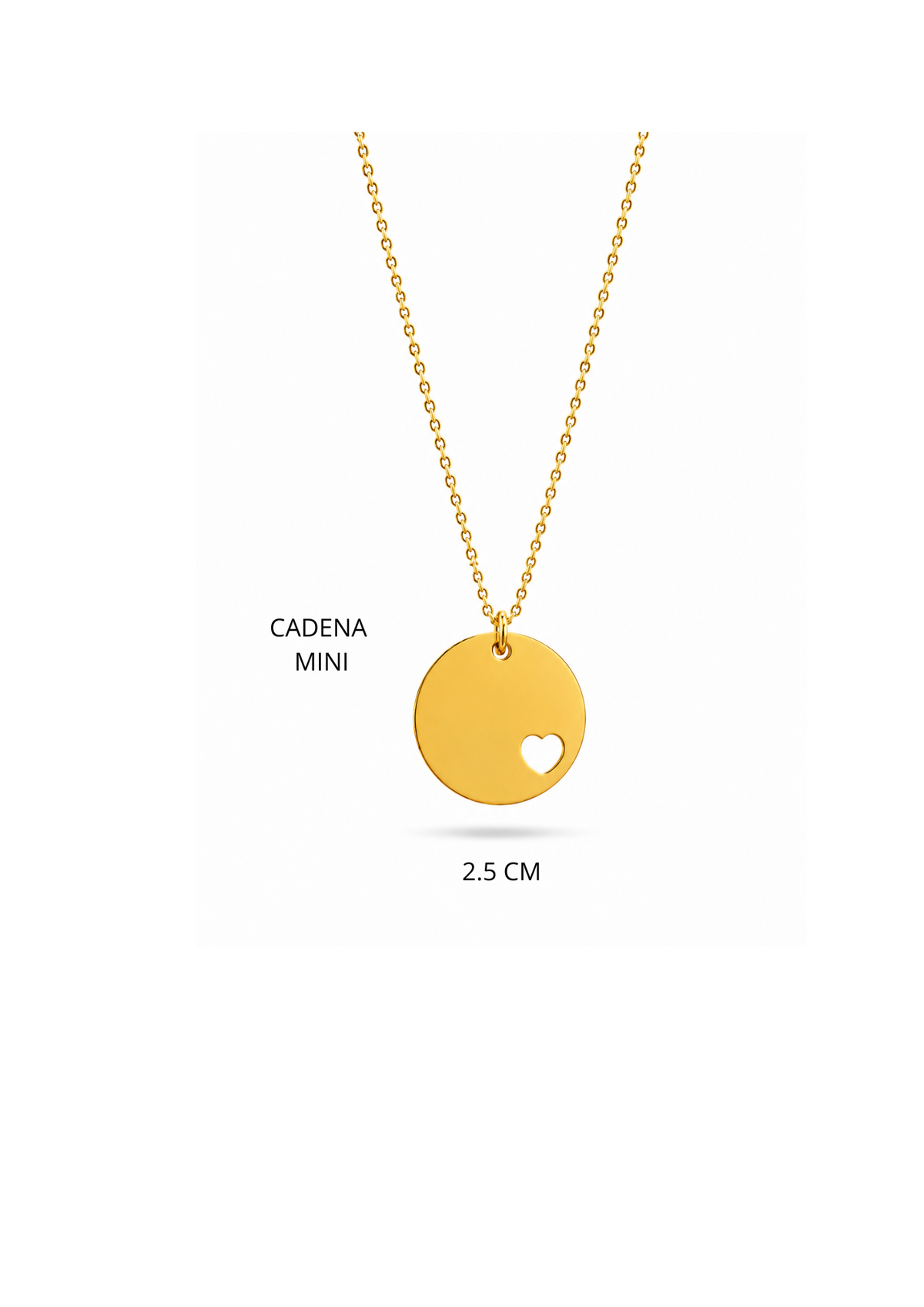 COLLAR CORAZÓN PERSONALIZADO