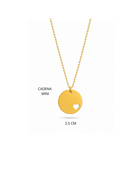 COLLAR CORAZÓN PERSONALIZADO