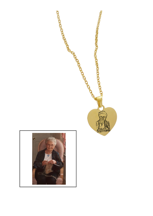 COLLAR CORAZÓN II PERSONALIZADO