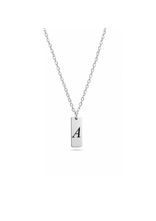COLLAR MINI RECTANGULAR PERSONALIZADO