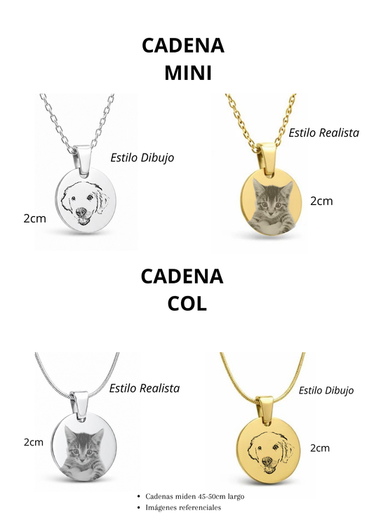 COLLAR CIRCULAR 20MM PERSONALIZADO