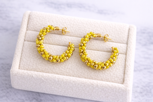 AROS ARGOLLAS SEMI AMARILLO