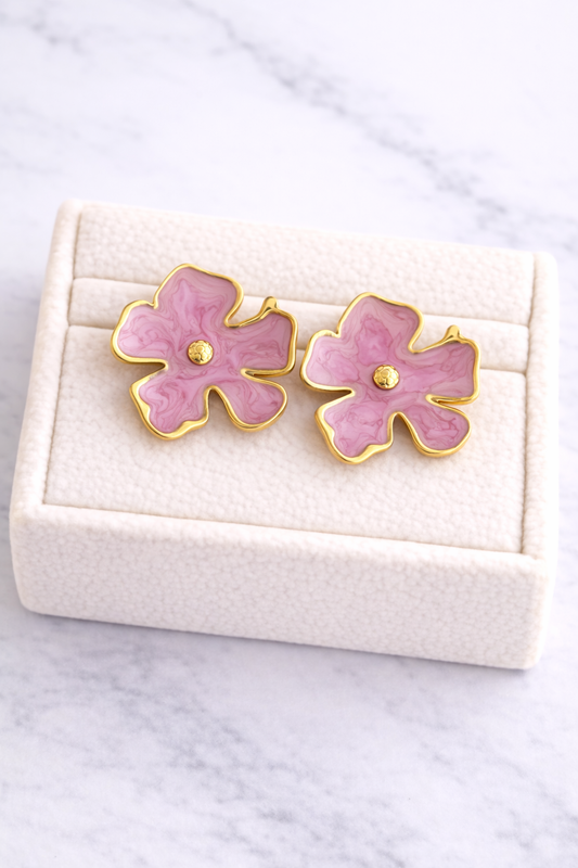 AROS FLOR ROSADO II