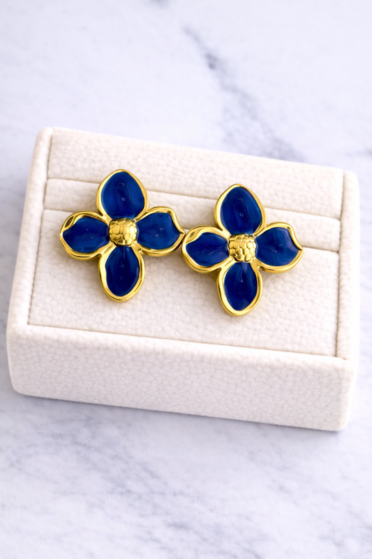 AROS FLORCITA AZUL