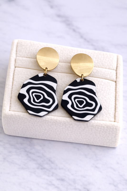 AROS DUO MIX BLANCO NEGRO