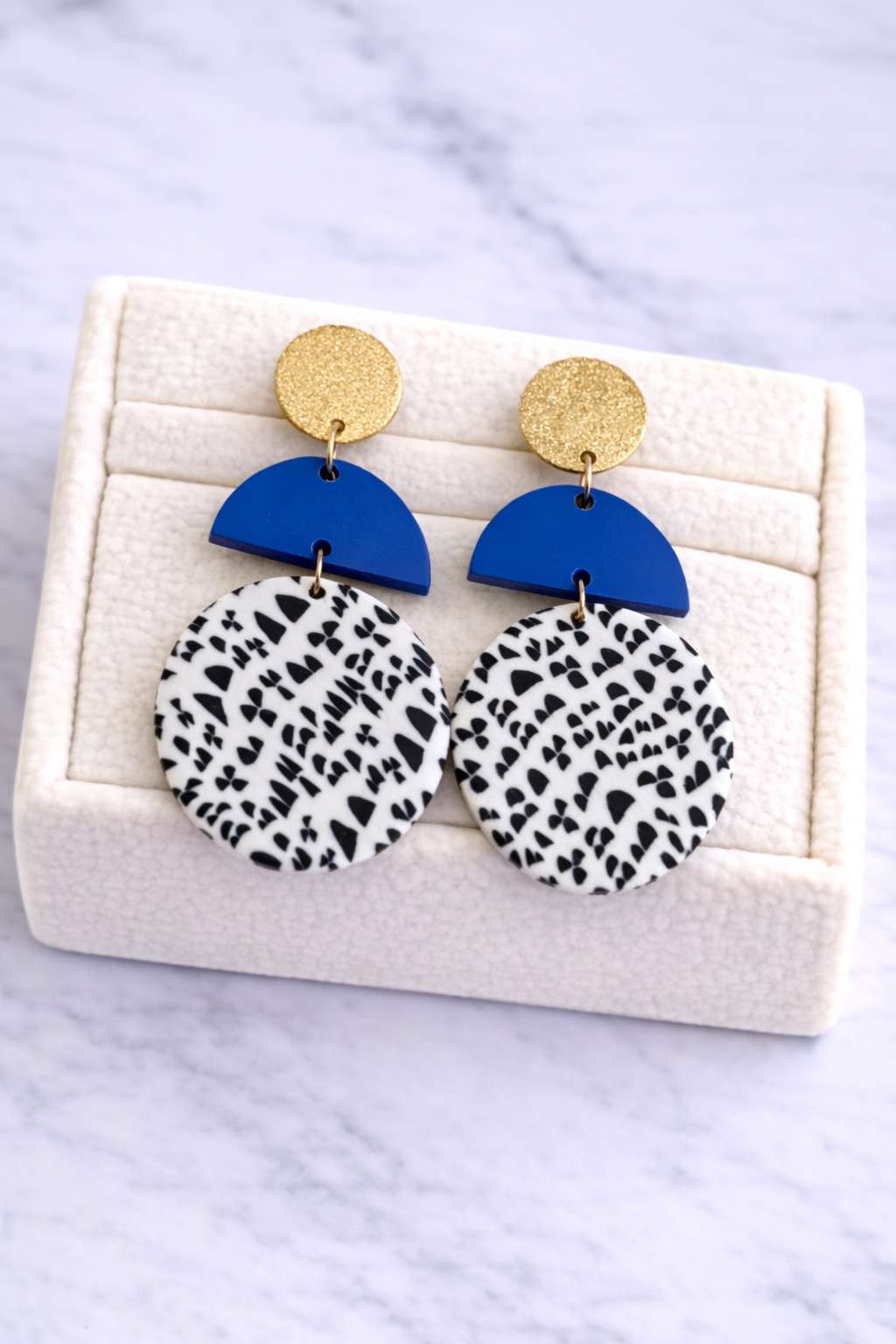 AROS TRIBAL MIX AZUL NEGRO