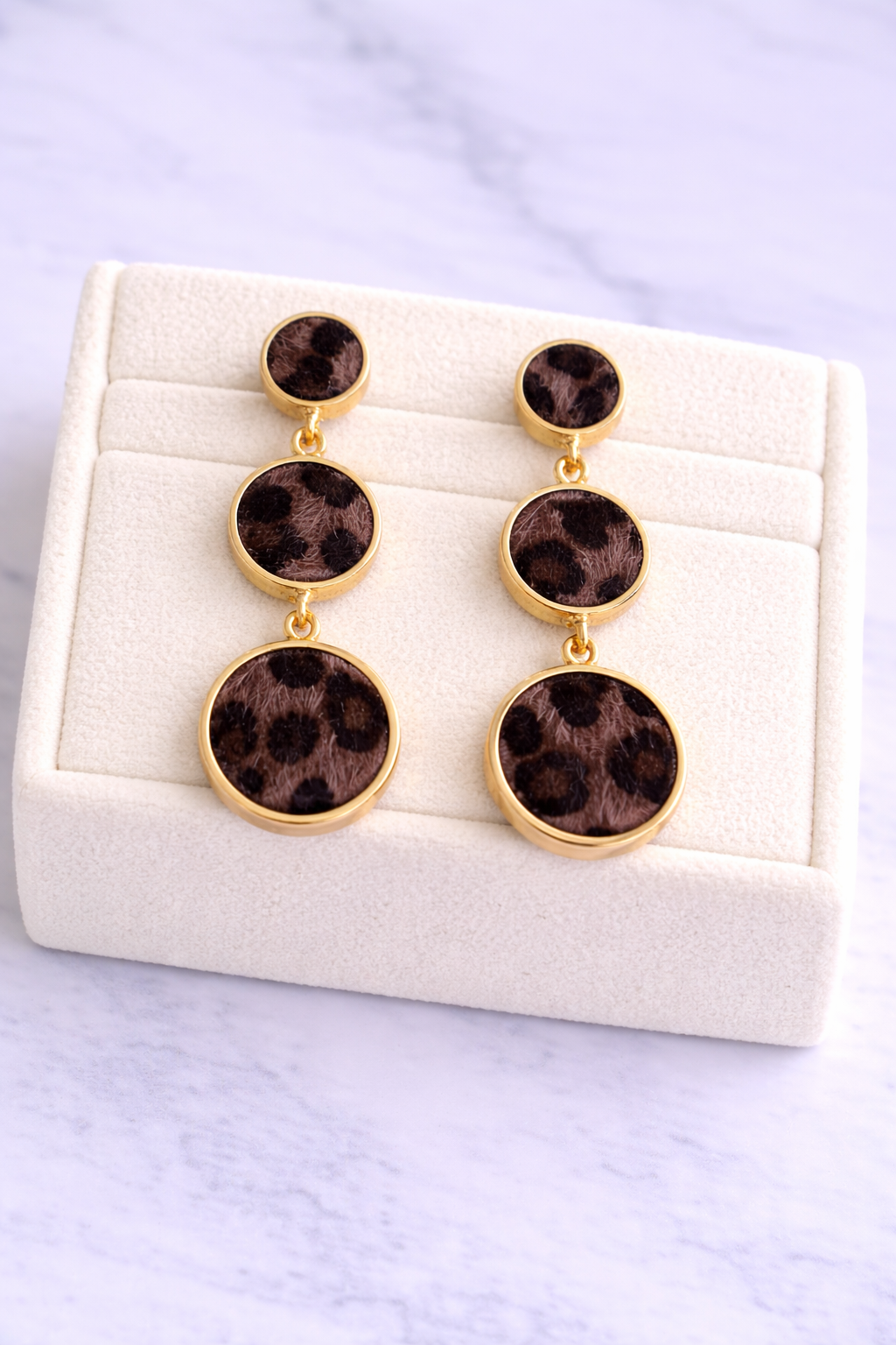 AROS CIRCULO ANIMAL PRINT CAFÉ