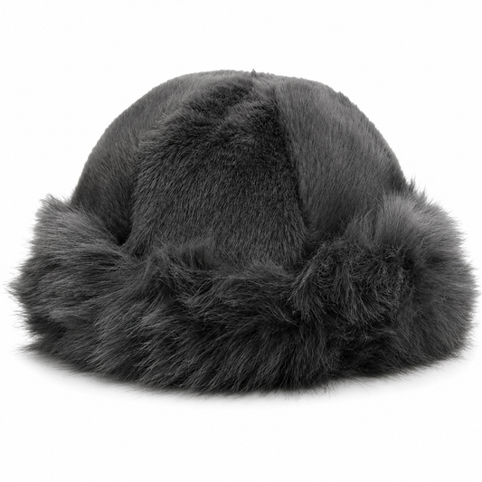 GORRO RUSO GRIS