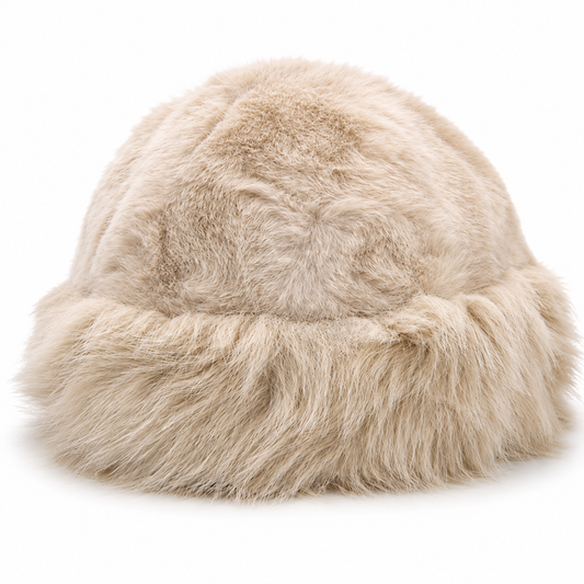 GORRO RUSO CREMA