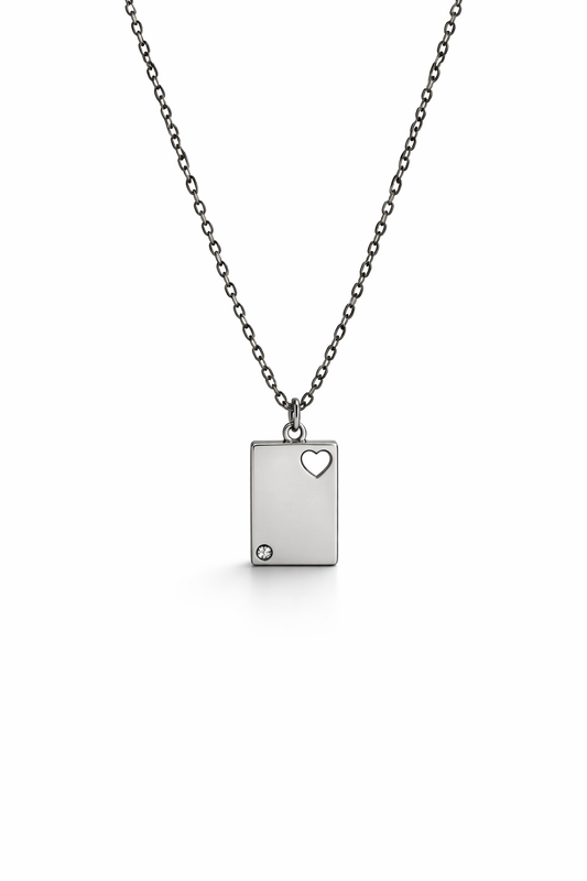 COLLAR MINI RECTANGULAR BRILLO PERSONALIZADO