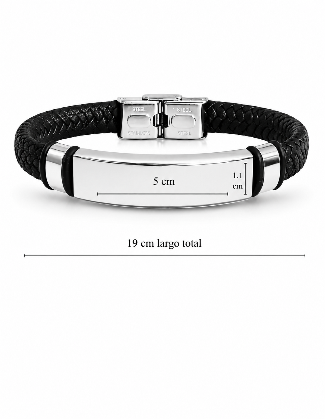 PULSERA MIRADA PERSONALIZADO TRENZADO