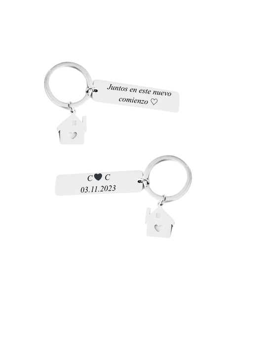 LLAVERO FRASE HOUSE  PERSONALIZADO