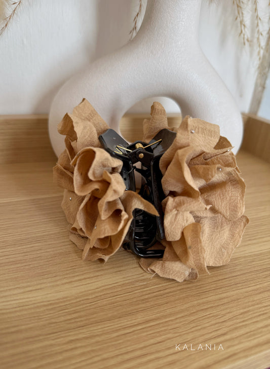 Pinche Flor Brillos Beige