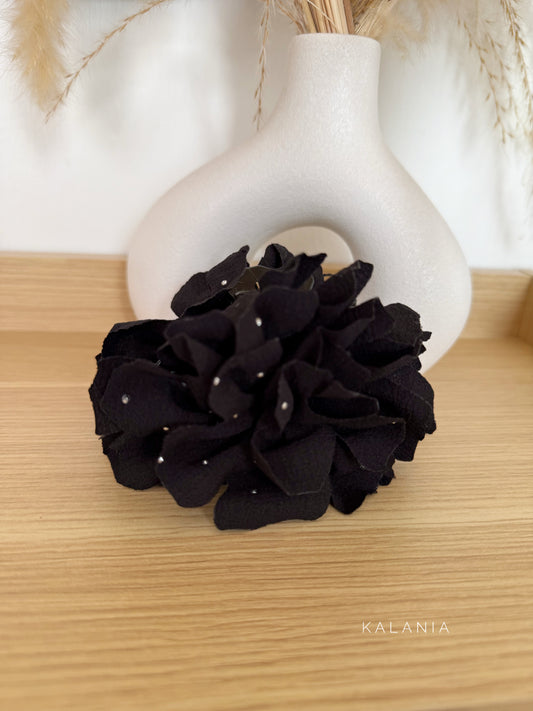 Pinche Flor Brillos Negro