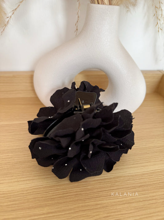 Pinche Flor Brillos Negro