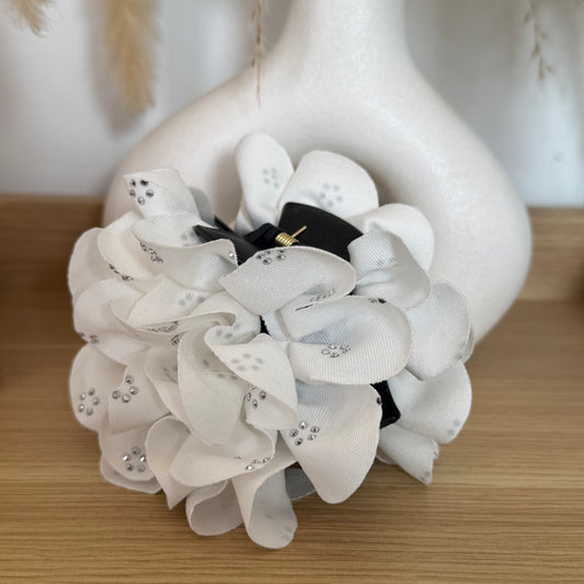 Pinche Flor Brillos Blanco